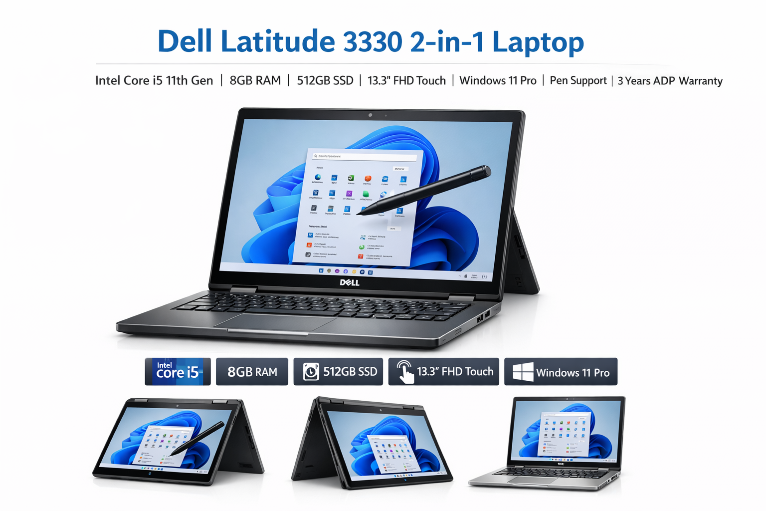 Dell Latitude 3330 2-in-1 Laptop